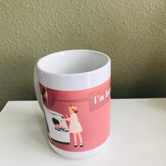 Retro Mug “ I’m Bored Shitless!! “ BluntCard - Humorous - Ceramic - Picture 4 of 10